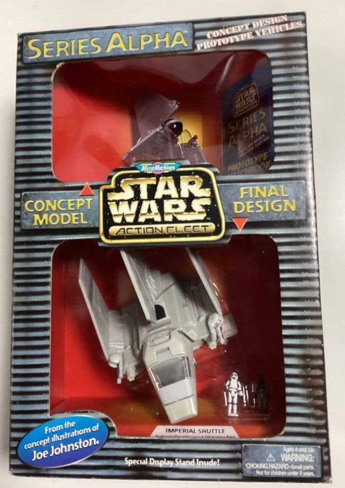 1996 ガルーブ/ツクダ スターウォーズ シリーズアルファ8機セット未開封品