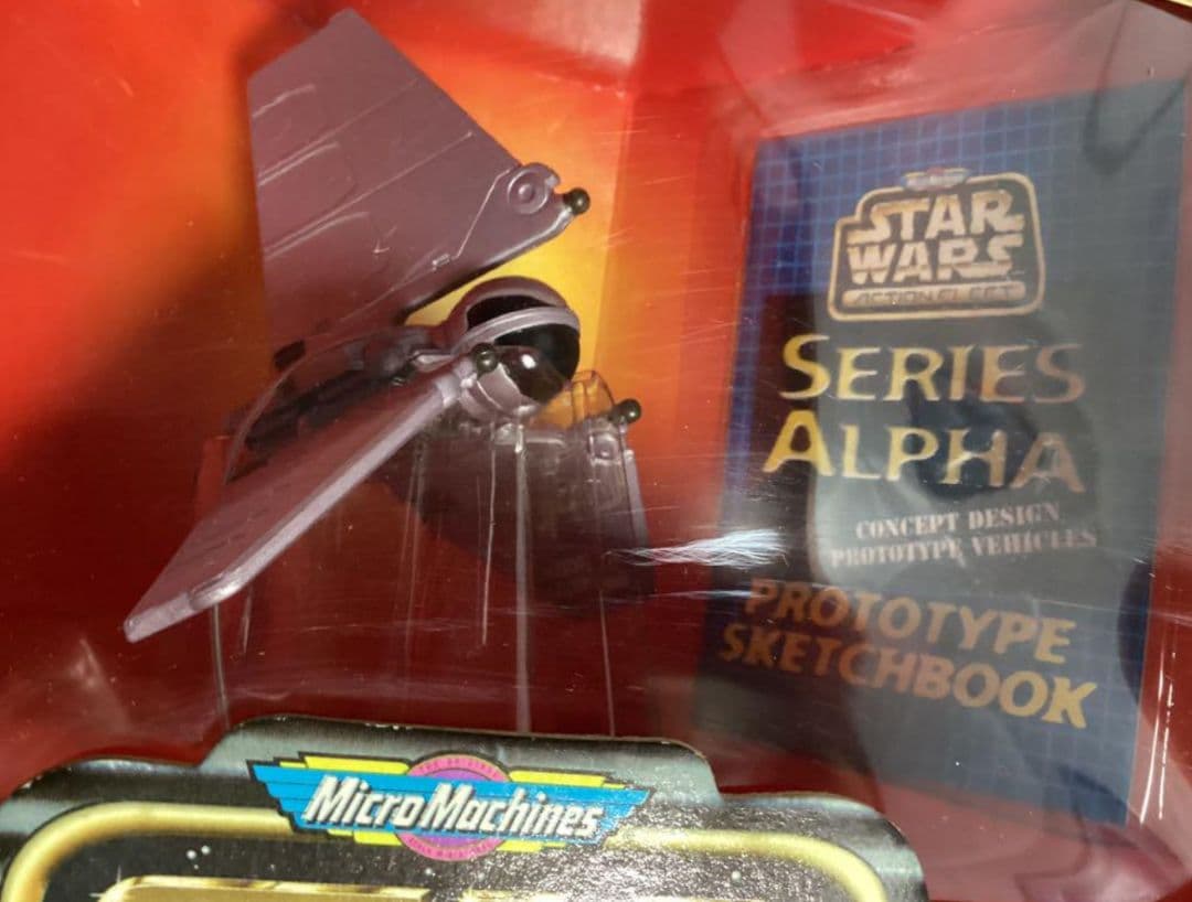 1996 ガルーブ/ツクダ スターウォーズ シリーズアルファ8機セット未開封品