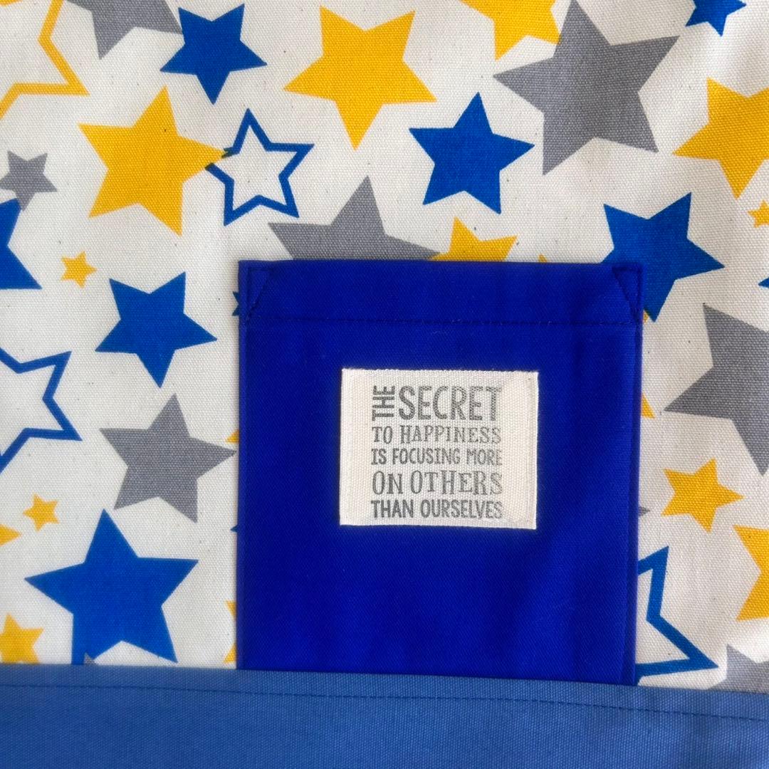 4色スター柄☆入園入学4点セット　男の子　星柄