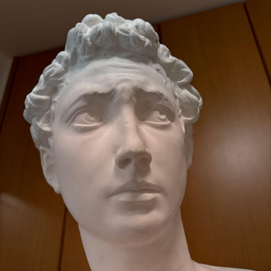 【引取り限定】石膏像　ジョルジョ