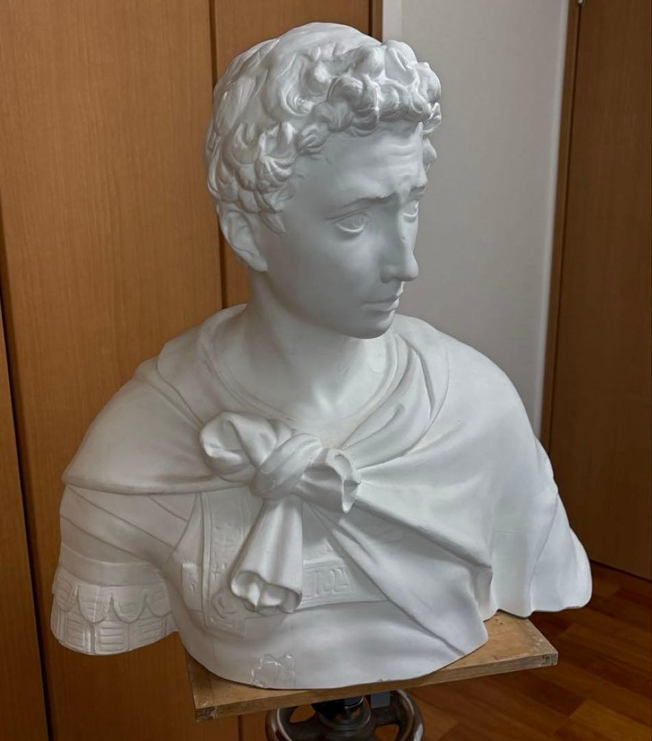【引取り限定】石膏像　ジョルジョ