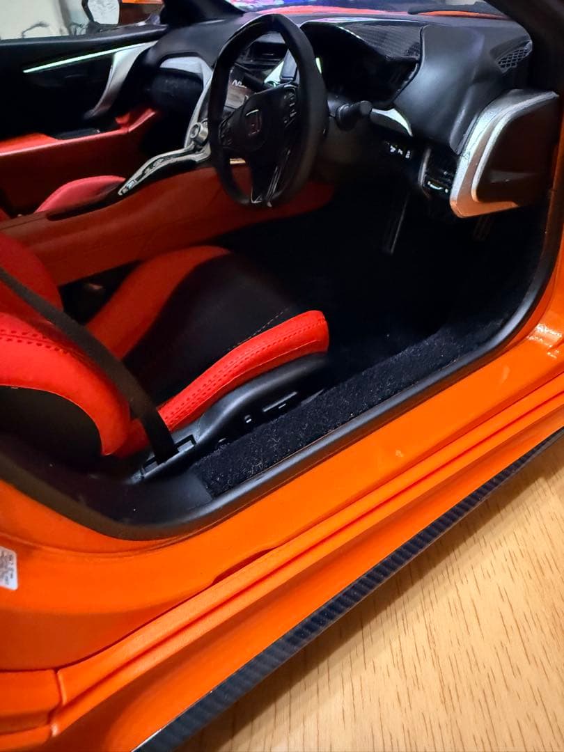 ディアゴスティーニ　HONDA NSX 1/8スケール　完成品