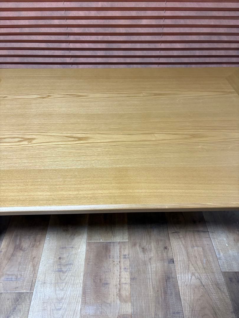 光製作所　折脚座卓　座卓　未使用品　タモ材　折りたたみ