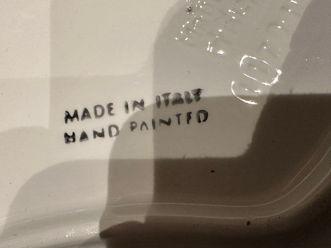 イタリア製 ハンドメイド陶器プレート お土産 陶板　インテリア 飾り