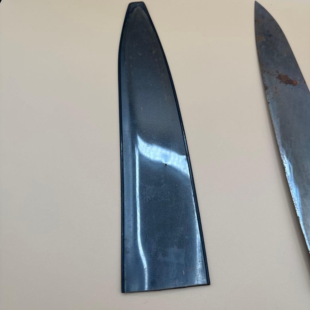 正本総本店 牛刀 包丁 使用感あり 刃渡30cm