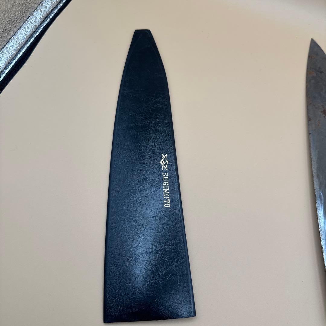 正本総本店 牛刀 包丁 使用感あり 刃渡30cm