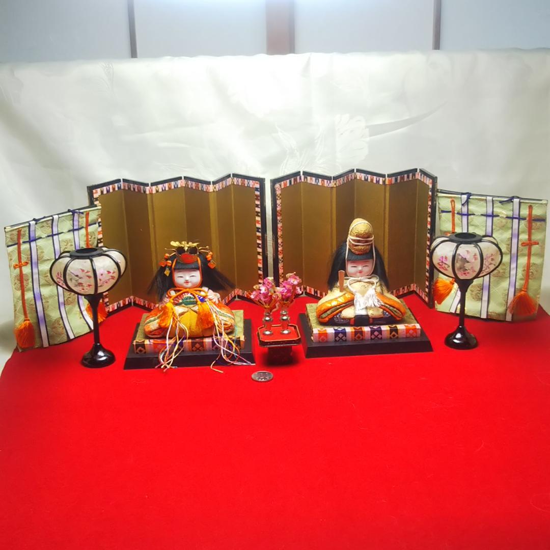 雛人形セット ひな祭り 15体 木目込み人形