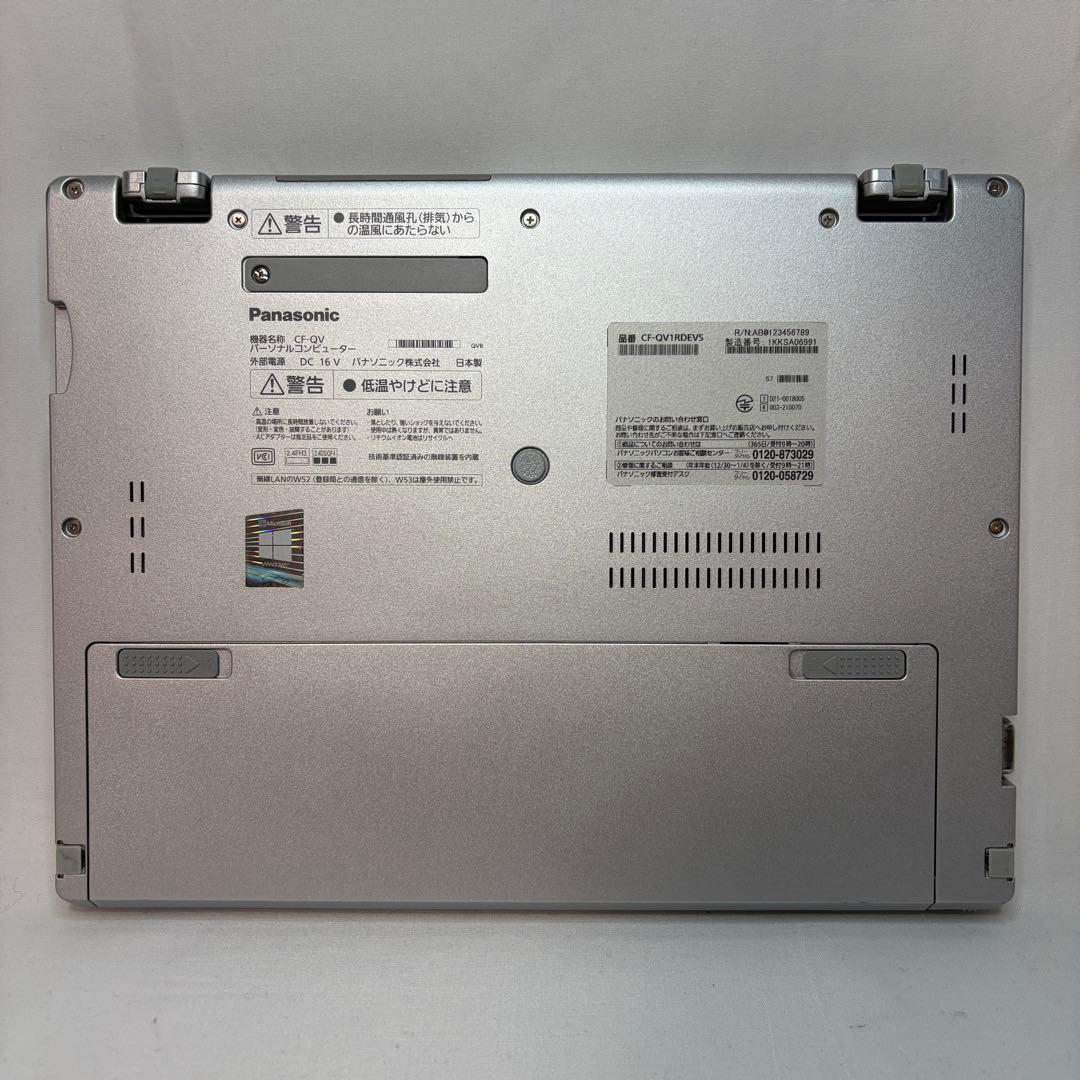 準美品 CF-QV1 11世代 Core i5 2in1 タッチパネル オフィス