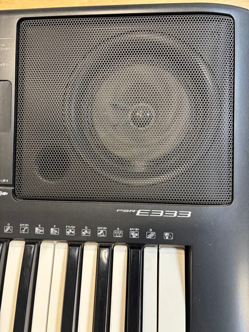 YAMAHA　PSR-E333　キーボード　ポータートーン
