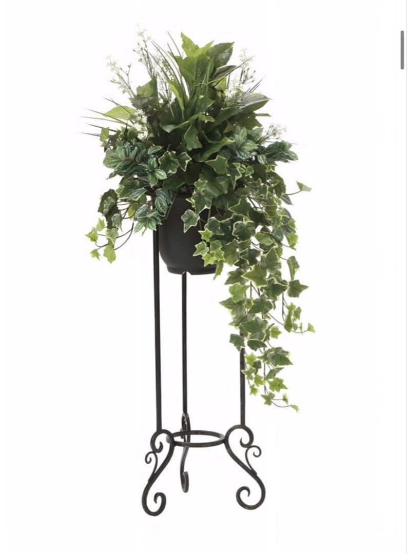 光触媒　人工観葉植物　フェイクグリーン　グリーンスタンドアイビー1.1m