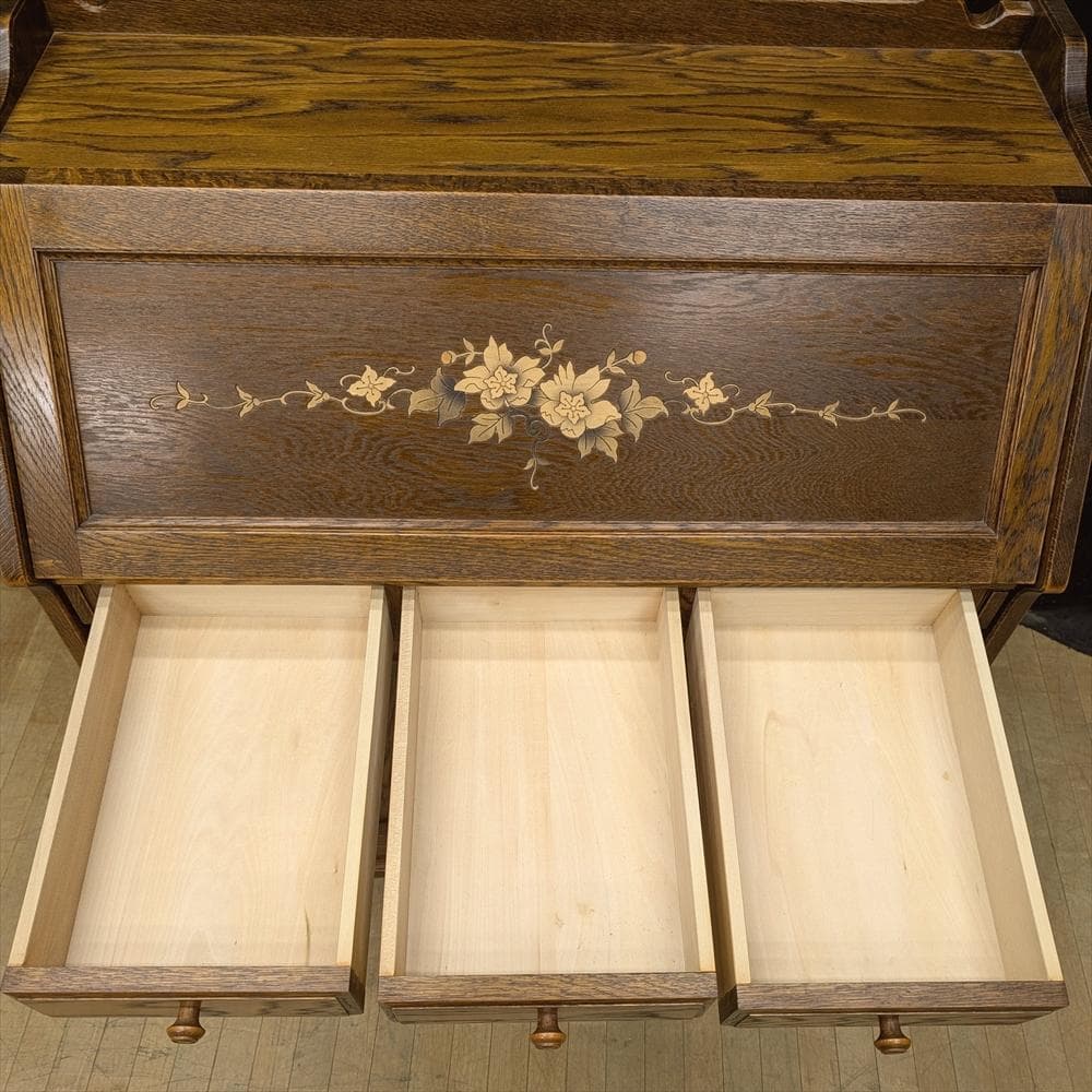 美品　三越　Brugge ブルージュ　ライティングデスク　ライティングビューロー