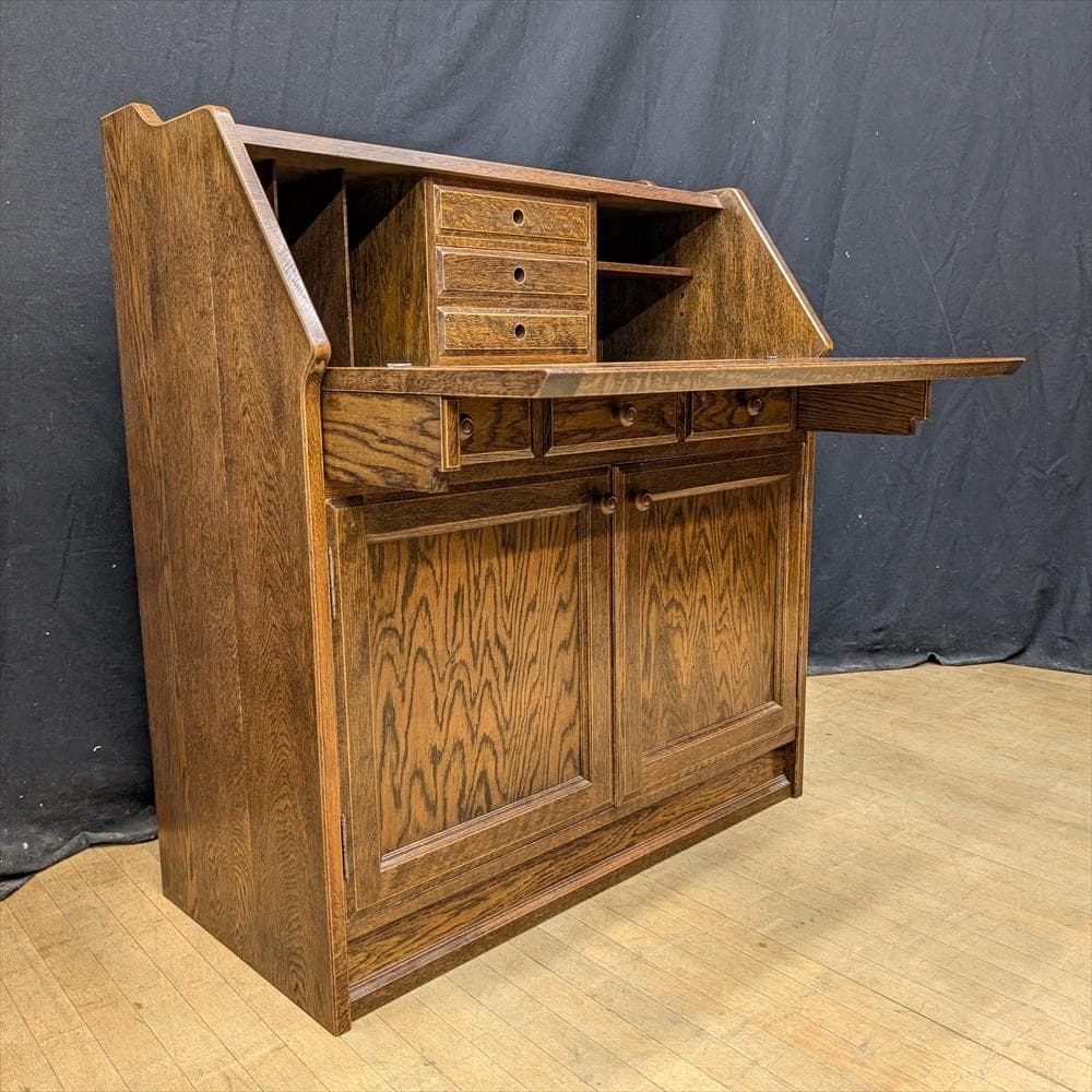 美品　三越　Brugge ブルージュ　ライティングデスク　ライティングビューロー