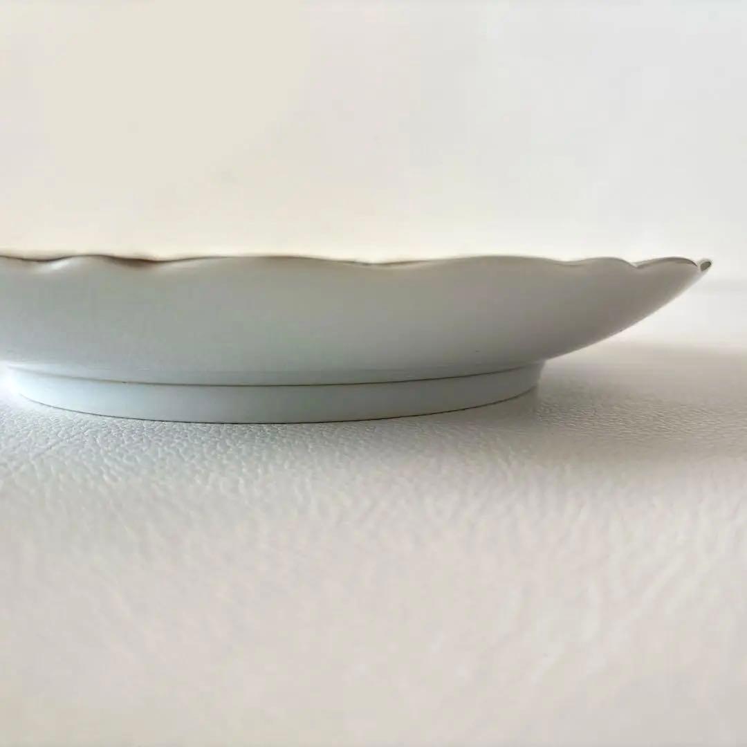 【未使用】翔山窯　夢光琳　中皿　中皿揃　5枚セット　和皿　輪花皿　金彩　色絵
