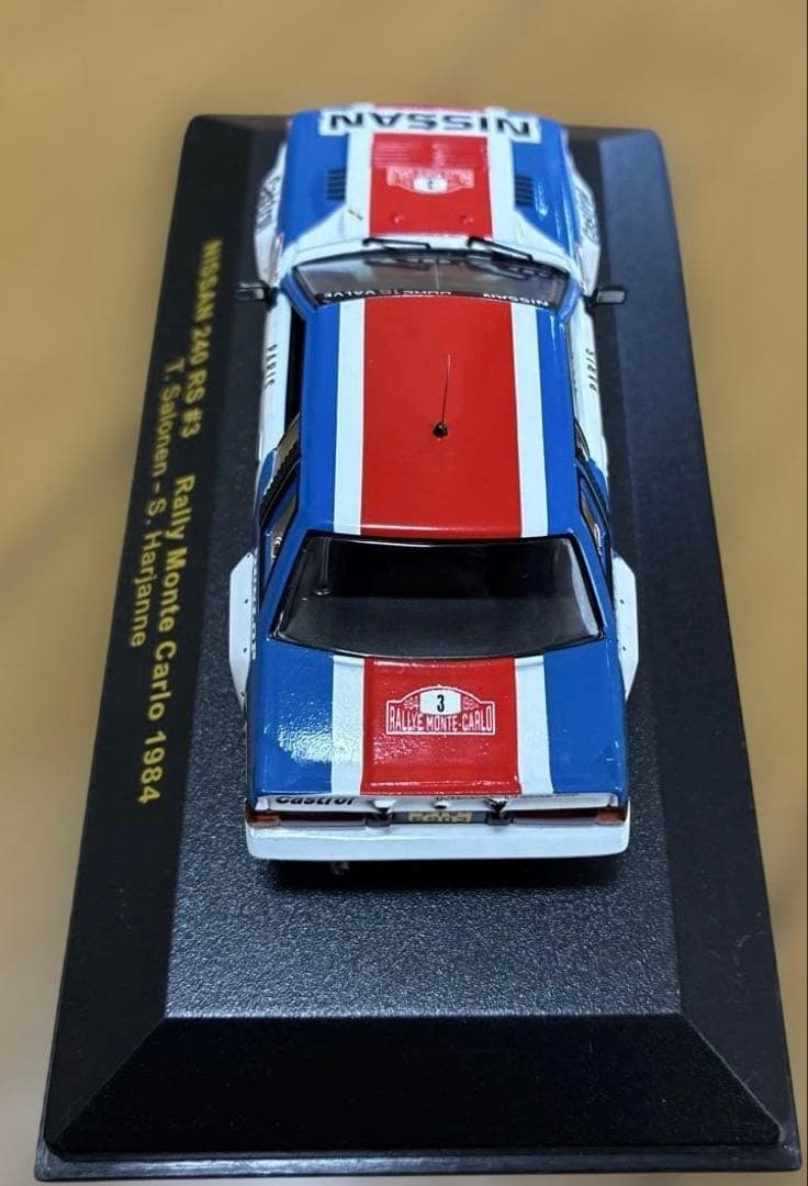 ixo 1/43 日産 240RS ♯3 1984年モンテカルロラリー
