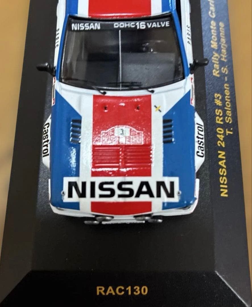 ixo 1/43 日産 240RS ♯3 1984年モンテカルロラリー