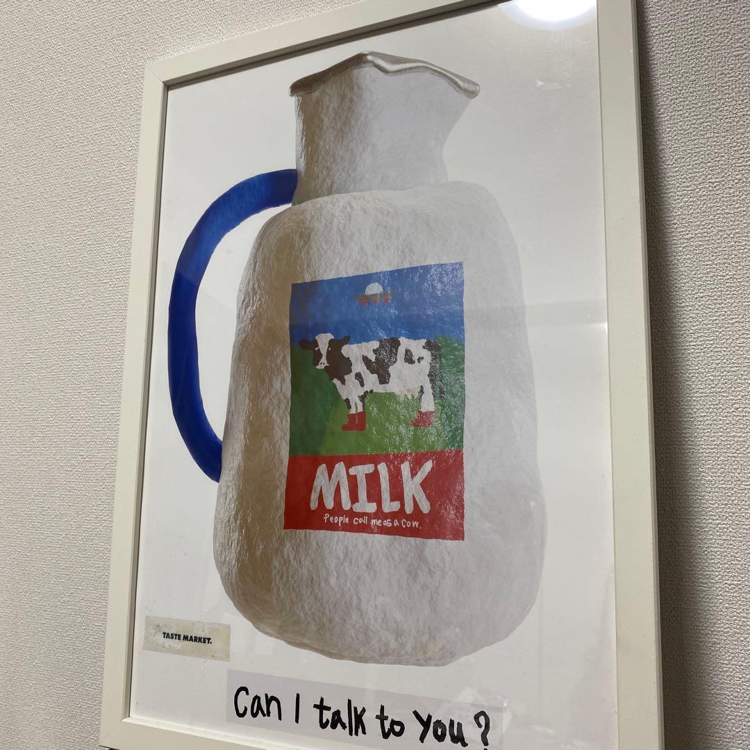 韓国風　ミルクジャグアートフレーム