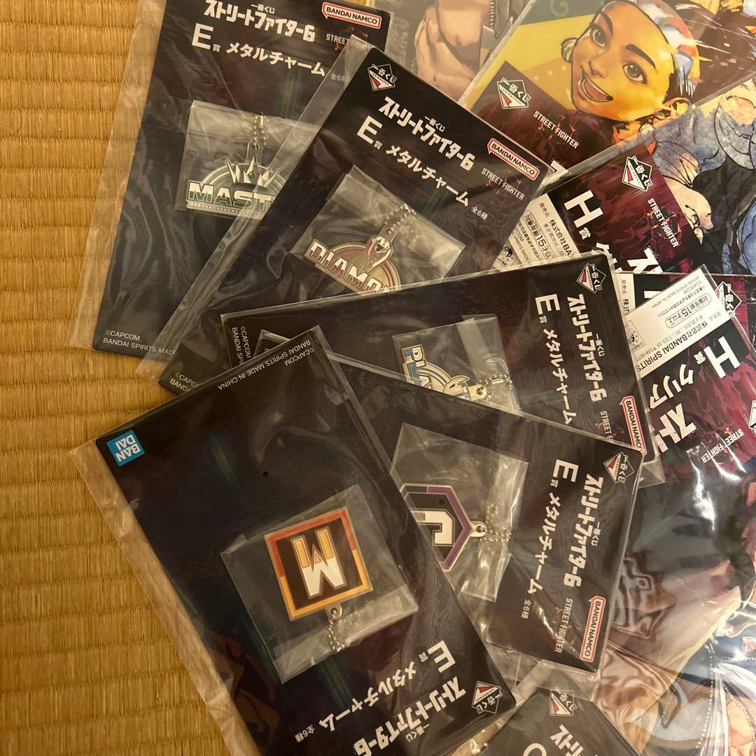 ストリートファイター6 １番くじ　B賞ジュリ D賞ルーク 下位賞まとめ売り