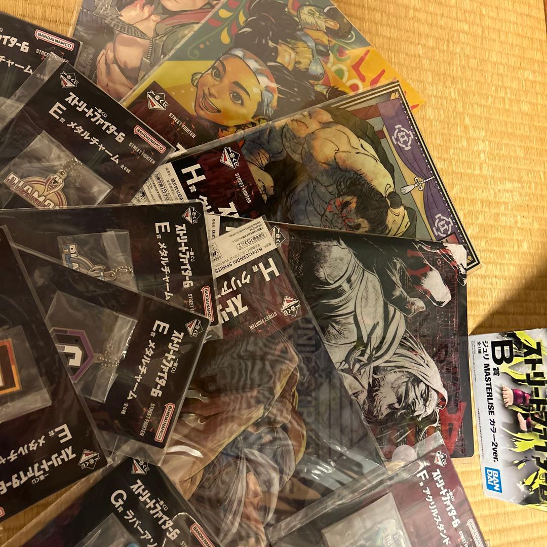 ストリートファイター6 １番くじ　B賞ジュリ D賞ルーク 下位賞まとめ売り