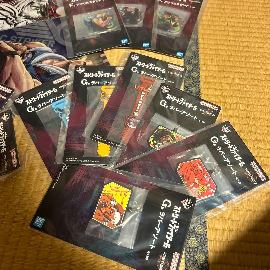 ストリートファイター6 １番くじ　B賞ジュリ D賞ルーク 下位賞まとめ売り