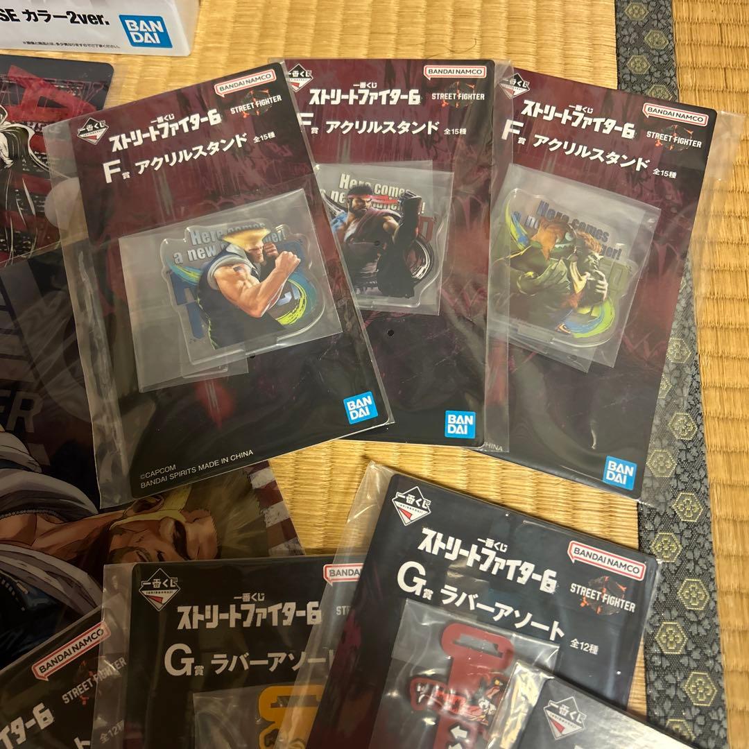 ストリートファイター6 １番くじ　B賞ジュリ D賞ルーク 下位賞まとめ売り