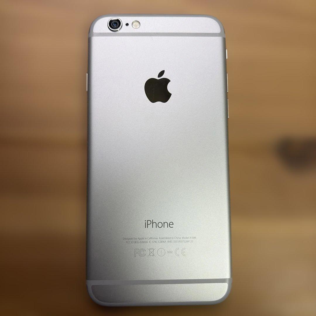 iPhone6 64GB シルバー　MG4H2J/A バッテリー100%