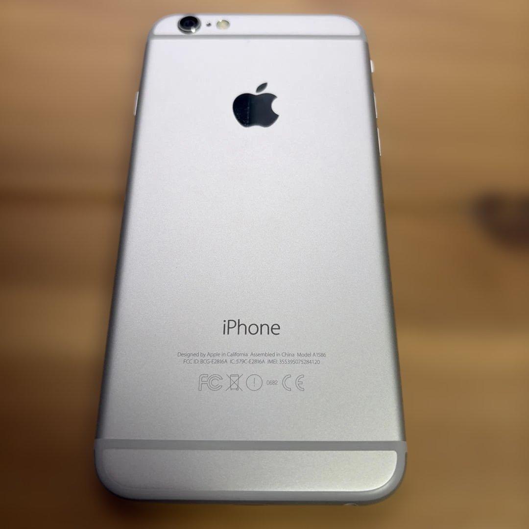 iPhone6 64GB シルバー　MG4H2J/A バッテリー100%