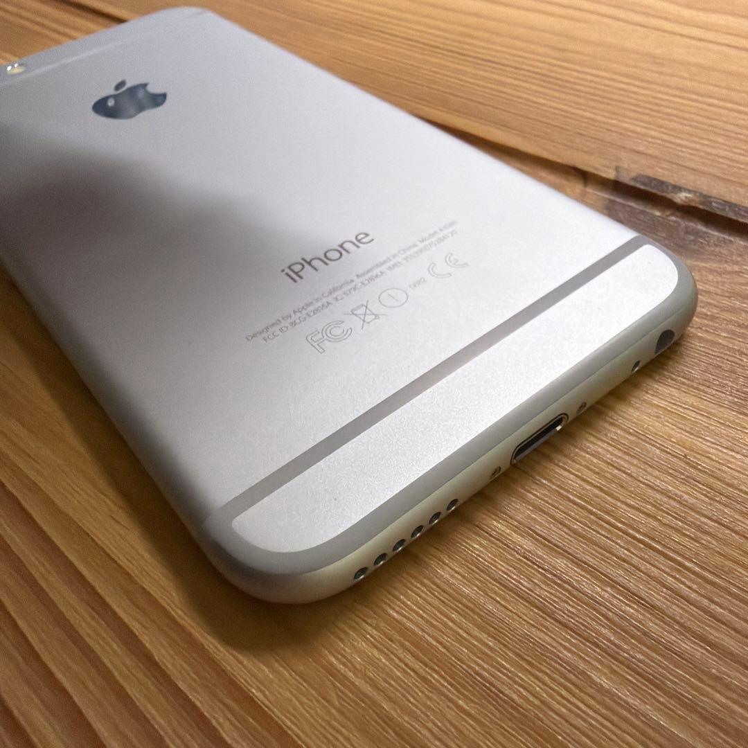 iPhone6 64GB シルバー　MG4H2J/A バッテリー100%