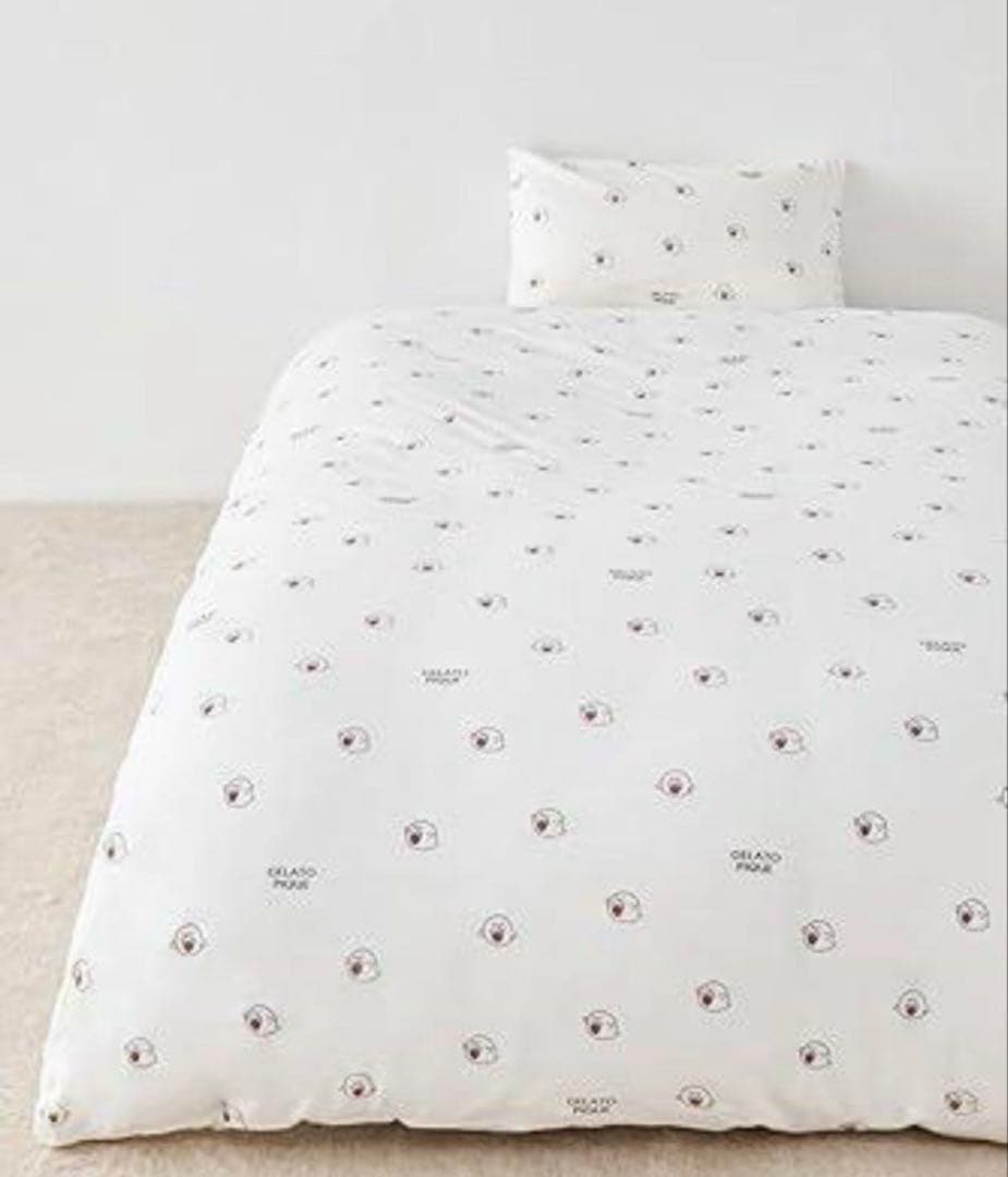 【値下げ不可】B ジェラートピケ マリオ 寝具 3点セット シングル