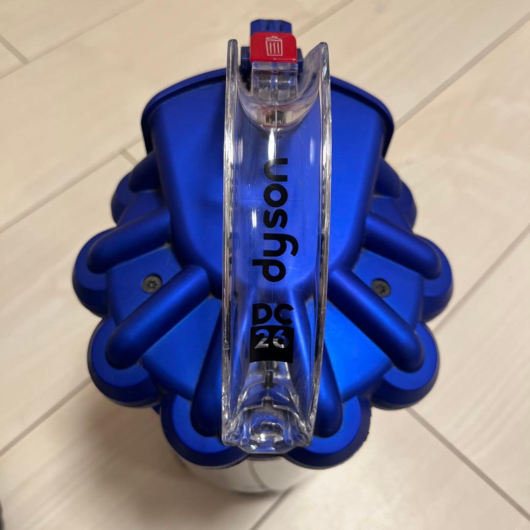 Dyson ダイソン　DC26 掃除機 本体　美品フローリング用ヘッド付き