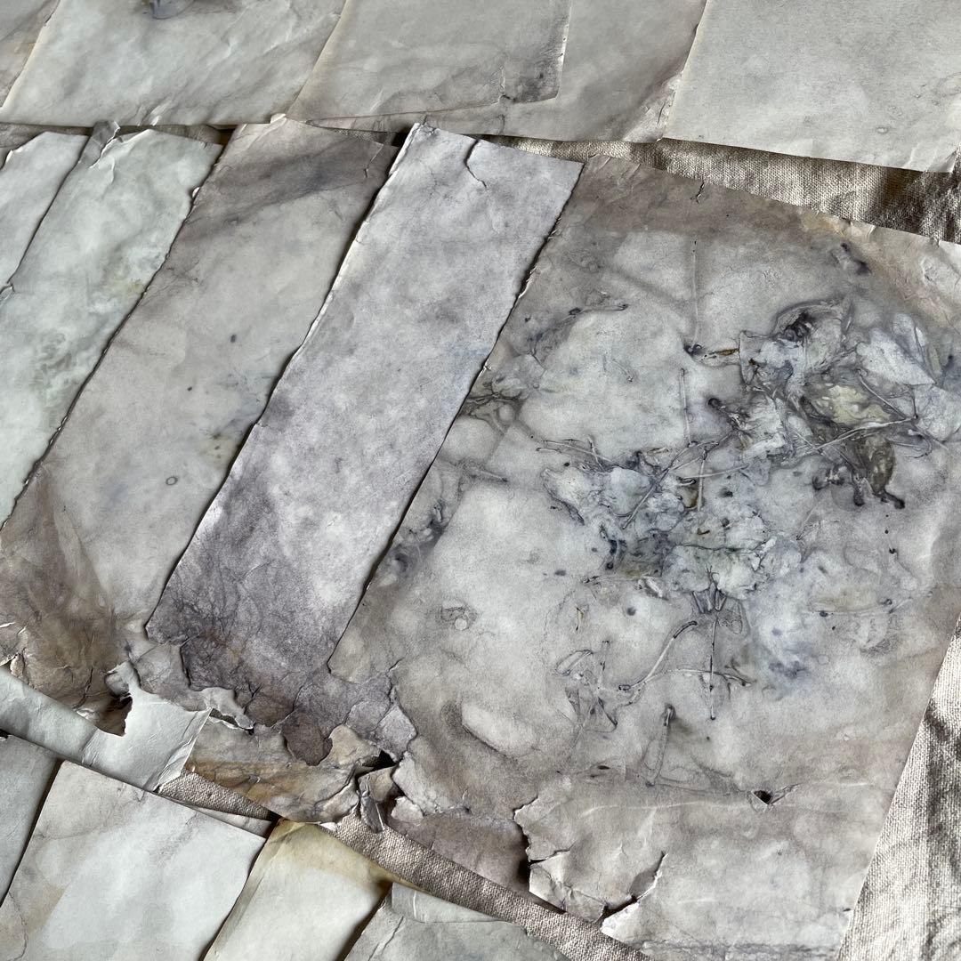 「庭に落とした本」　雑記帳　ジャンクジャーナル　アートブック