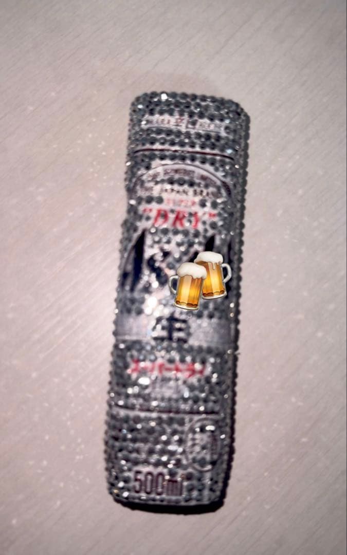 iQOS アイコス イルマアイワン 新型 デコ ケース シルバー ギラギラ