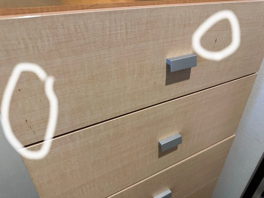 3/12まで掲載 引取可 チェスト ドレッサー 洋服棚 衣類 収納 家具　箪笥