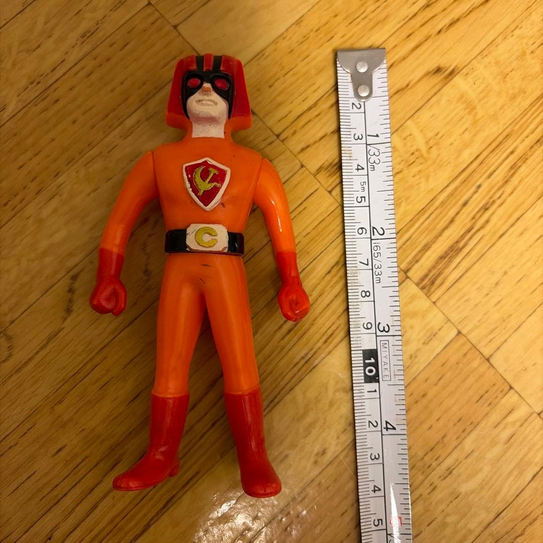 当時物　バトルコサック　バトルフィーバーJ スーパー戦隊シリーズ　ソフビ