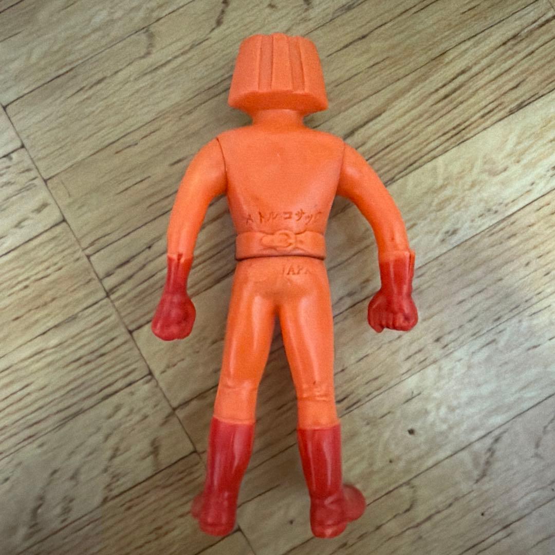 当時物　バトルコサック　バトルフィーバーJ スーパー戦隊シリーズ　ソフビ