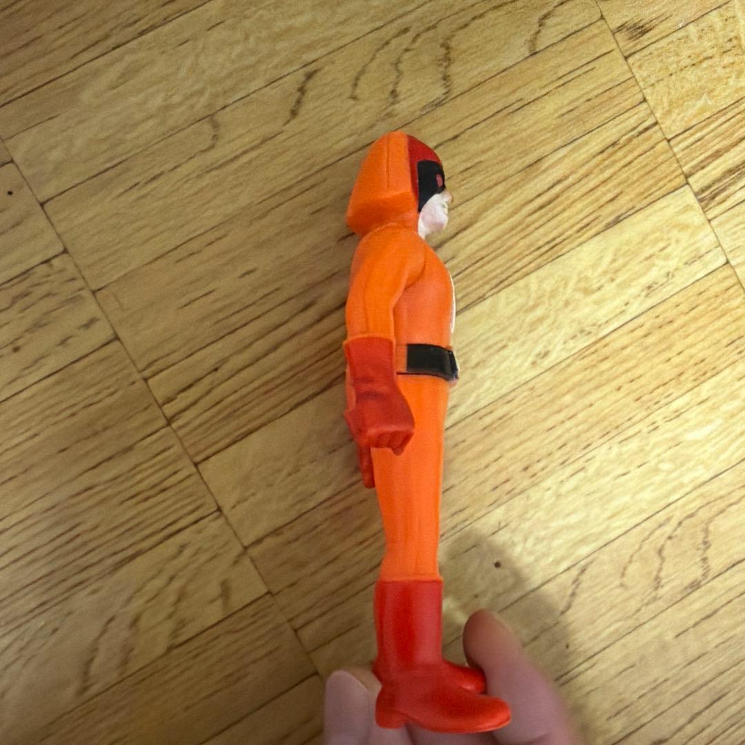 当時物　バトルコサック　バトルフィーバーJ スーパー戦隊シリーズ　ソフビ