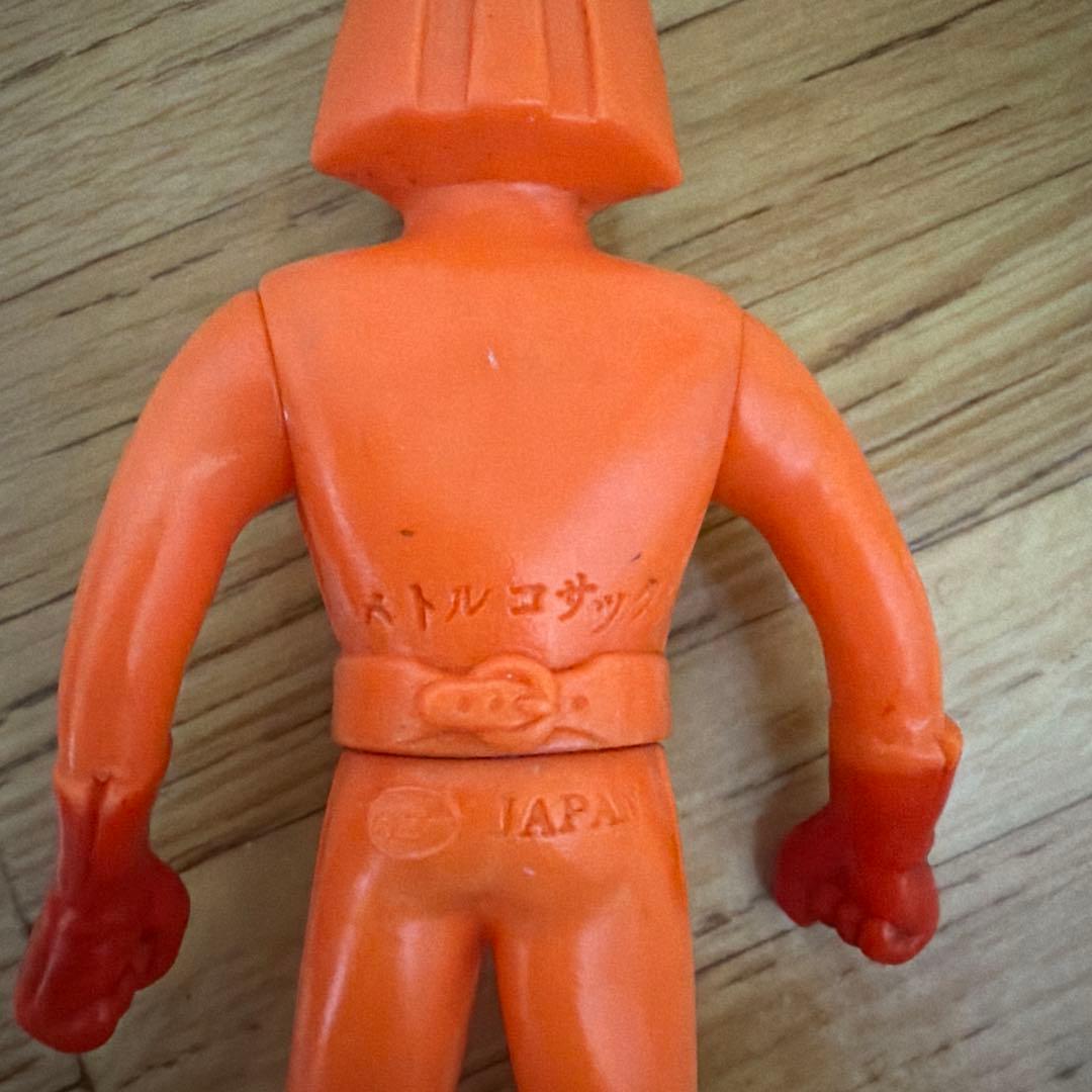 当時物　バトルコサック　バトルフィーバーJ スーパー戦隊シリーズ　ソフビ