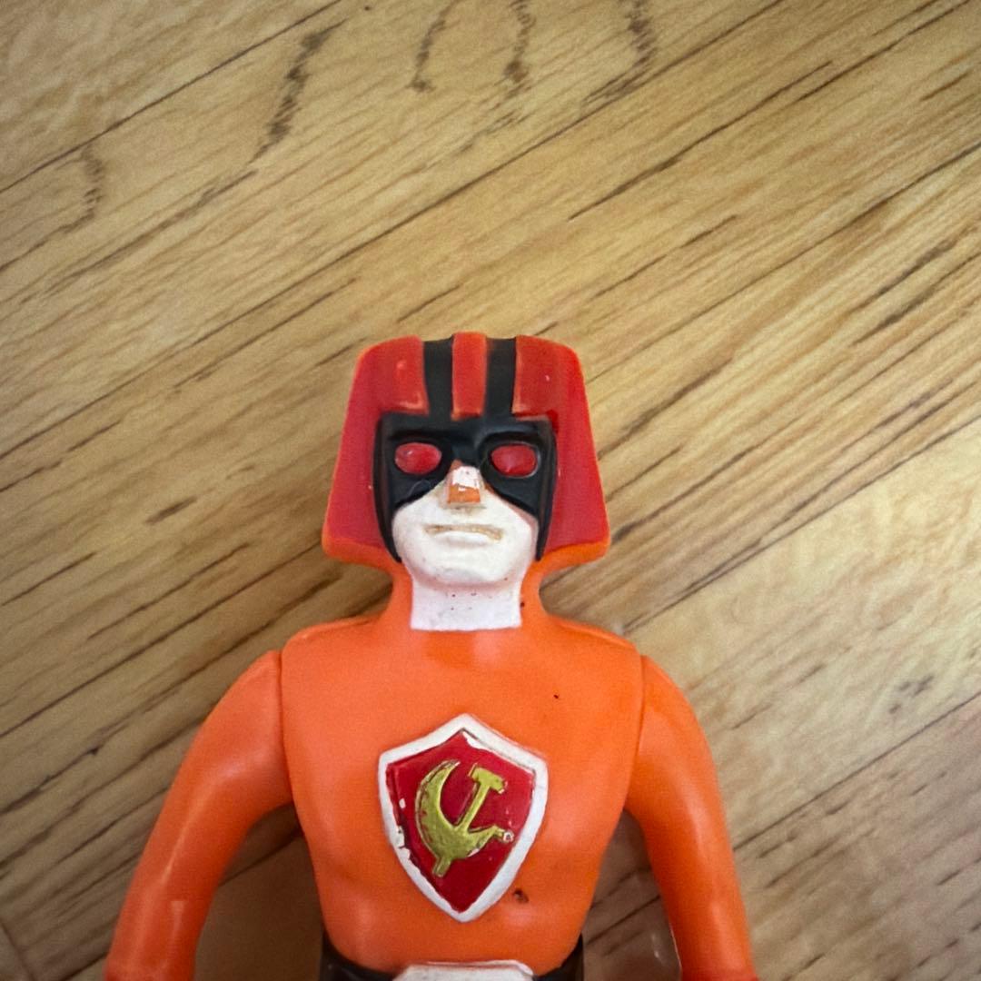 当時物　バトルコサック　バトルフィーバーJ スーパー戦隊シリーズ　ソフビ