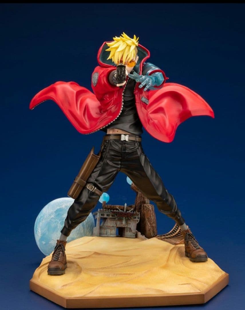 ヴァッシュ　フィギュア　笑い顔　叫び顔　トライガン　TRIGUN　コトブキヤ