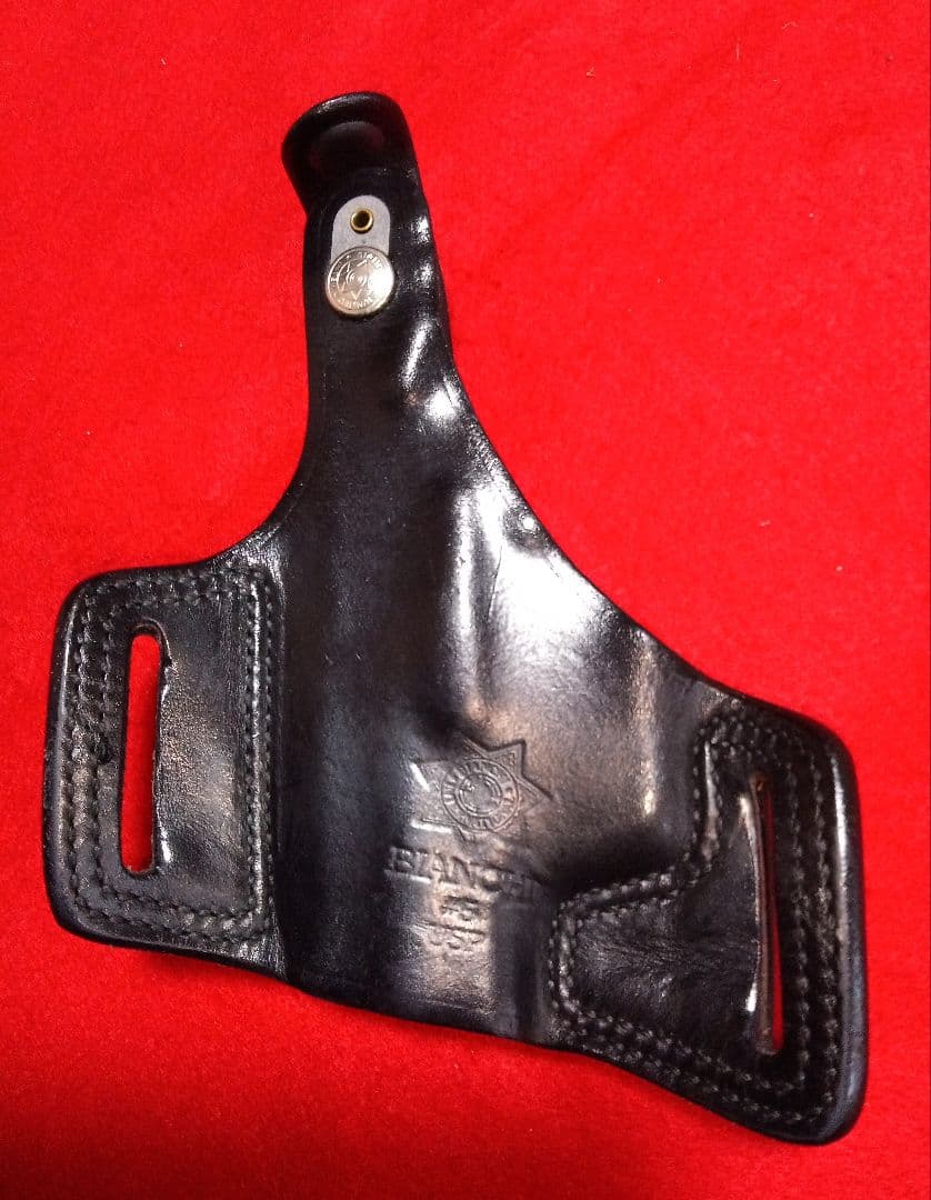 ビアンキ製革製ホルスター　エイカー製革製ベルト 　エイカー製革製ポーチ