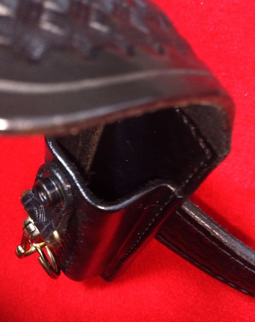 ビアンキ製革製ホルスター　エイカー製革製ベルト 　エイカー製革製ポーチ