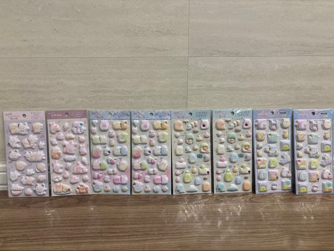 【正規品】うるちゅるPOP SEAL、りったいシール他59枚まとめ売り