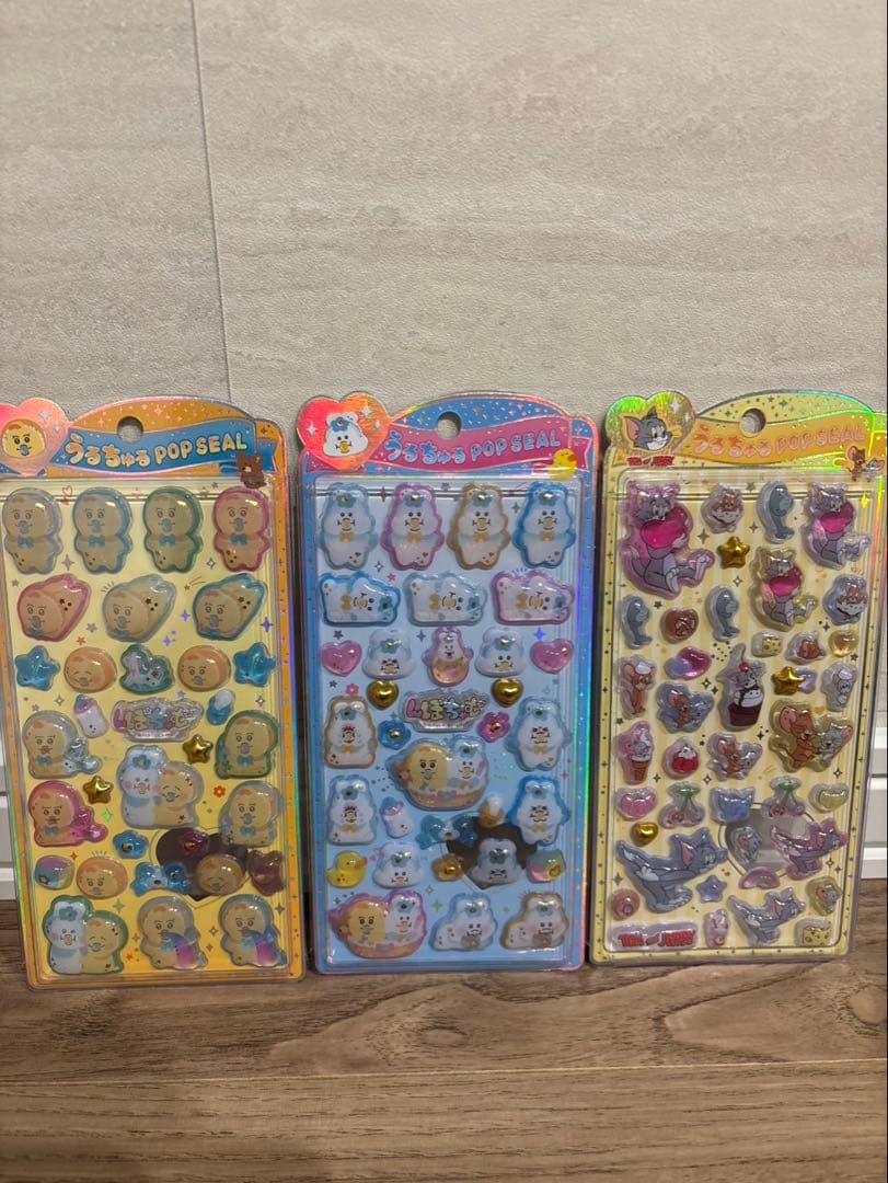 【正規品】うるちゅるPOP SEAL、りったいシール他59枚まとめ売り