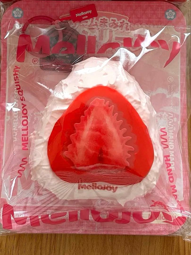 新品未開封　MelloJoy スクイーズ　大福　いちご　廃盤品　レア　メロジョイ