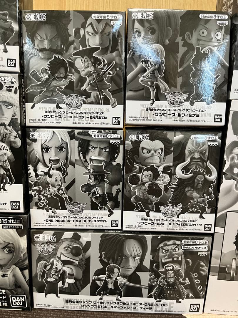 ジャンプ応募者全員サービス　ワンピースフィギュア10種セット