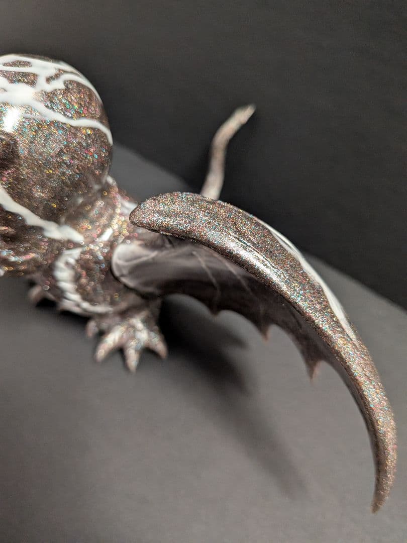 【限定　ラメ】ソフビ　バルザック　スカルバッド　マーブル