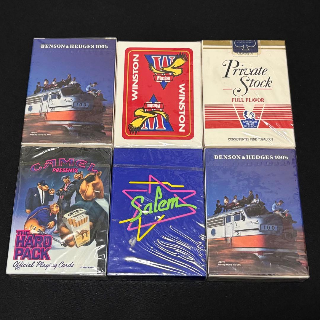 新品未開封 タバコ ノベルティ トランプ 6個セット オハイオ製 ビンテージ