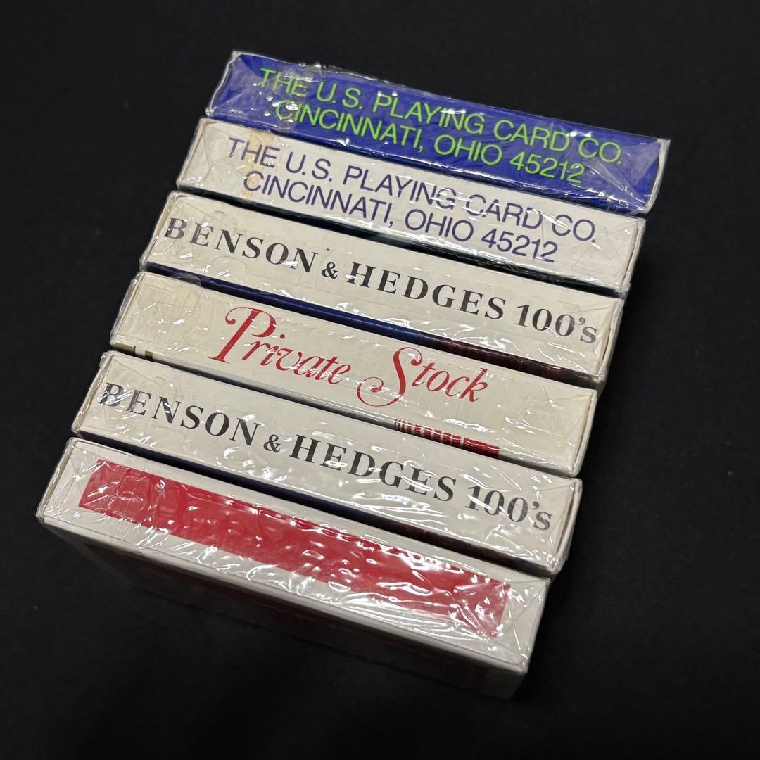 新品未開封 タバコ ノベルティ トランプ 6個セット オハイオ製 ビンテージ