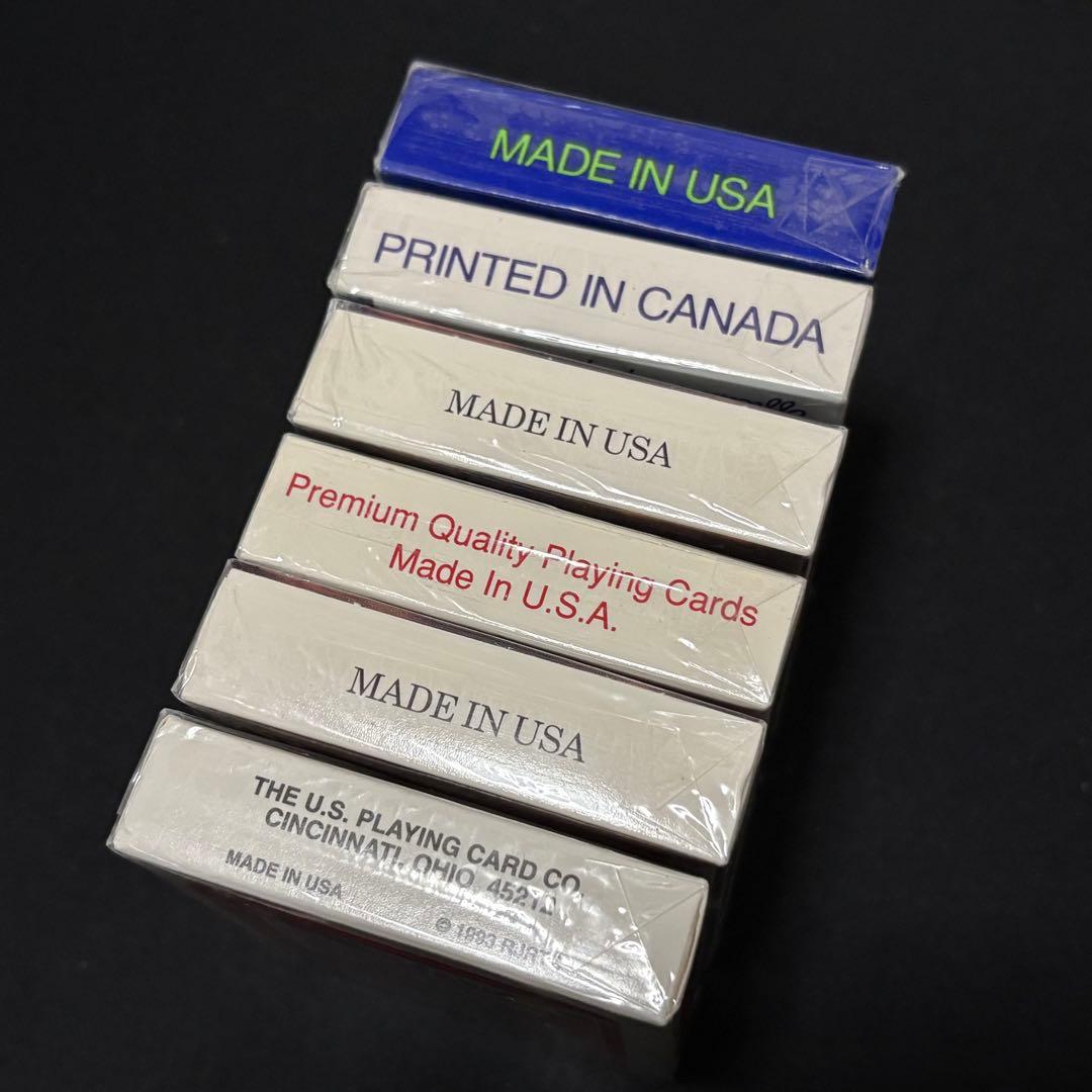 新品未開封 タバコ ノベルティ トランプ 6個セット オハイオ製 ビンテージ