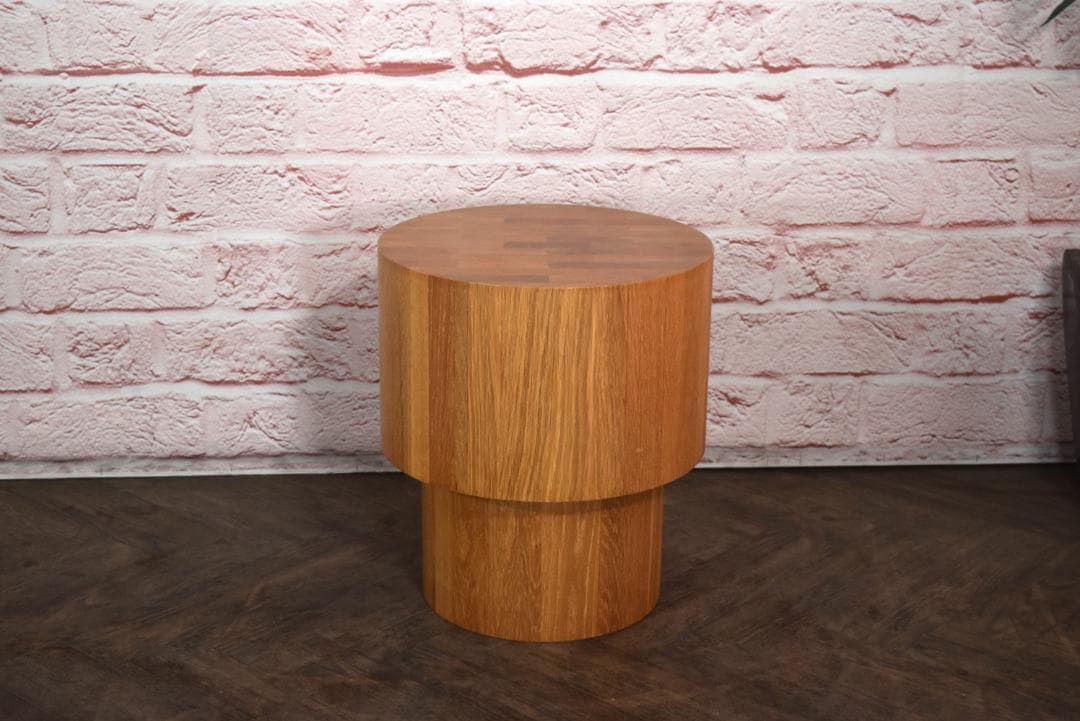 IDEE/イデー チェス サイド テーブル ラウンドb ホワイトオーク