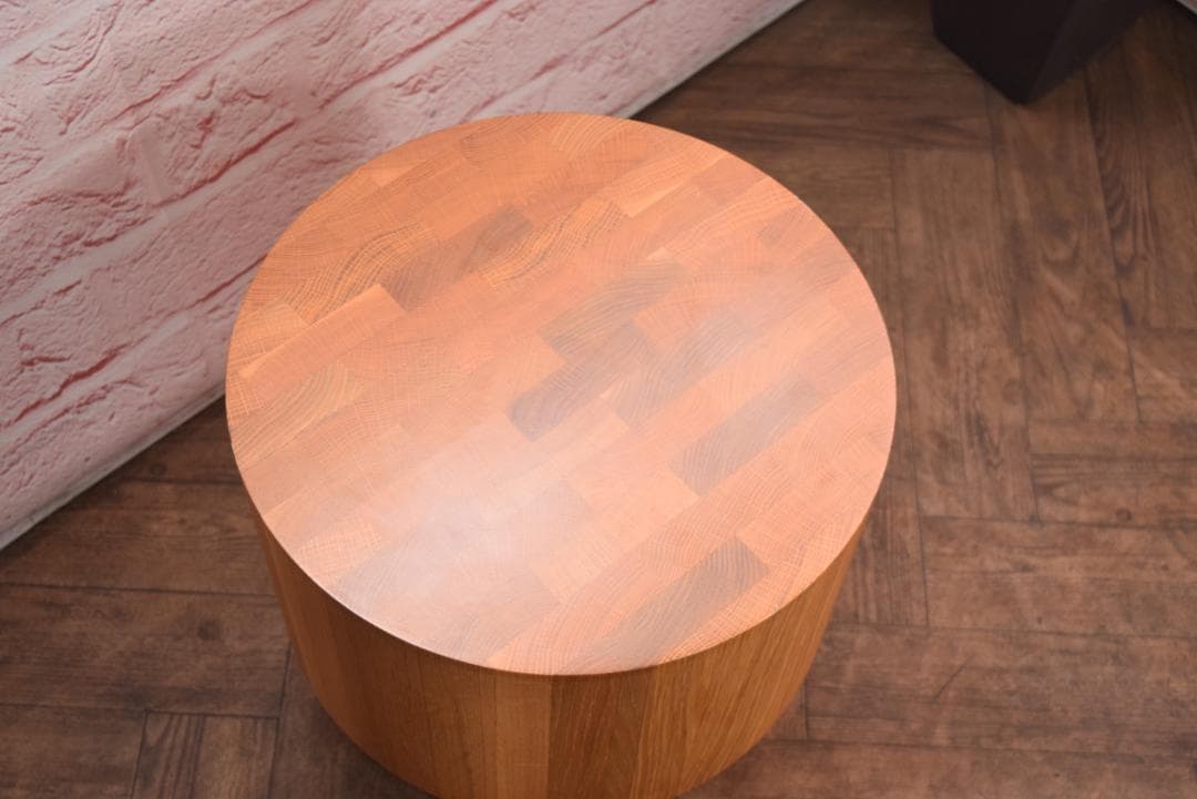 IDEE/イデー チェス サイド テーブル ラウンドb ホワイトオーク